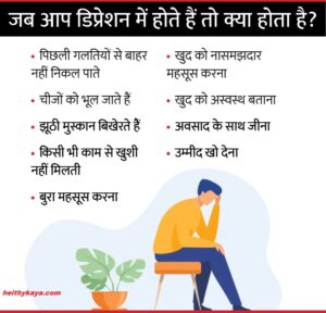 Depression Symptoms In Hindi